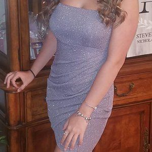 Silver Sparkle Dress